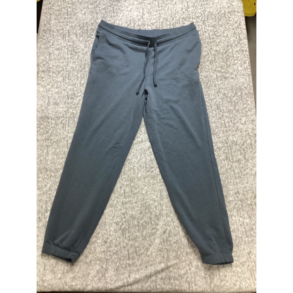 Alternative Apparel Mens Large Slate Blue French Terry Jogger Sweatpants‎ L L